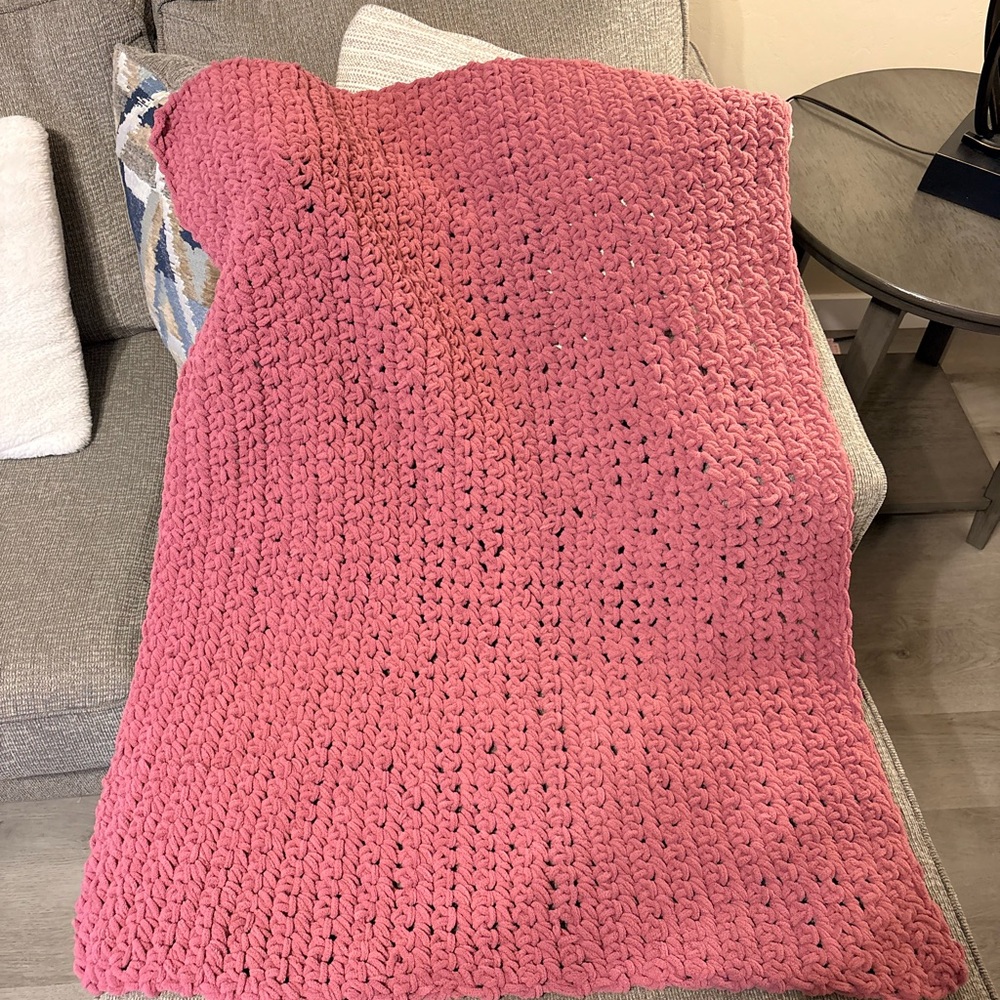 Cozy Pink Blanket!